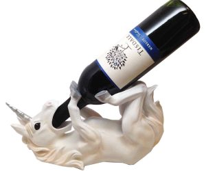Unicorn Wine Holder Sculpture