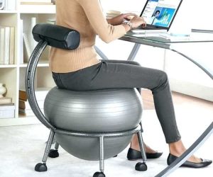 Adjustable Fitness Ball Chair