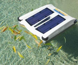 Solar Powered Robotic Pool Cleaner