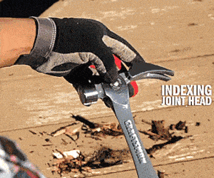 Flex Claw Hammer With Adjustable Pry