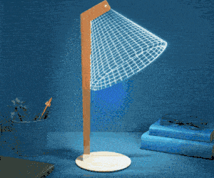 DESKi 2D-3D LED Lamp