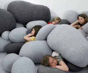 Pebble Rock Pillows