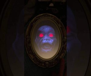 Motion Activated Haunted Mirror
