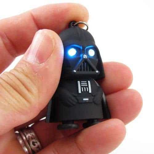 Darth Vader Keychain with LED
