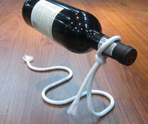 Lasso Wine Bottle Rope Holder