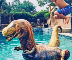Dinosaur Inflatable Pool Float
