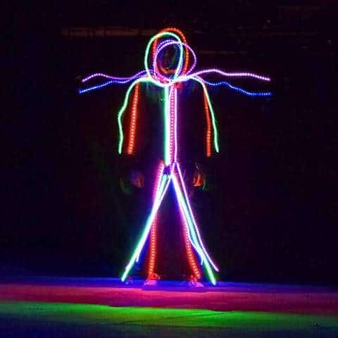 LED Stick Figure Costumes