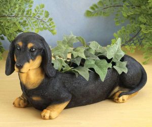 Dog Shaped Planter