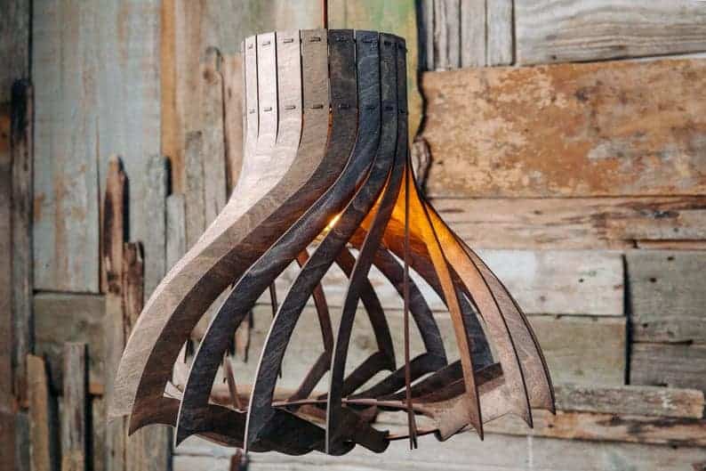 Chandelier Wooden Ceiling Lamp