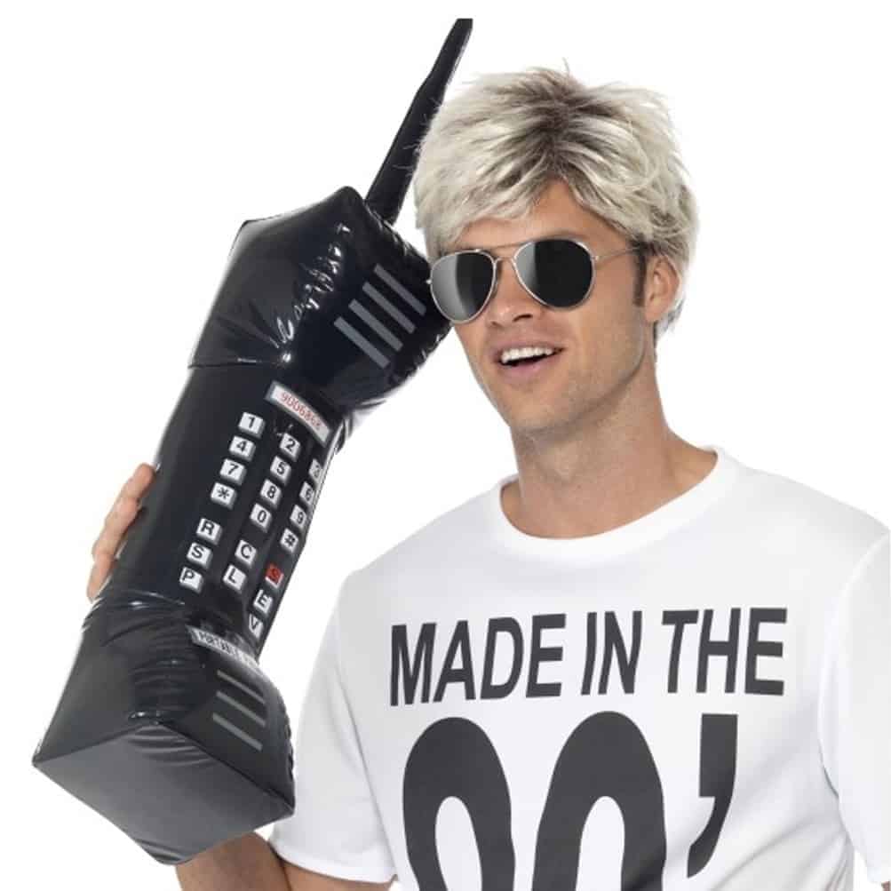 Old-School Inflatable Mobile Phone