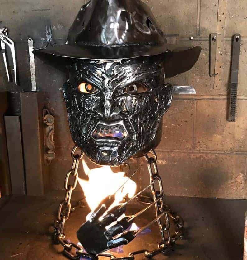 Freddy Krueger Halloween Fire Pit