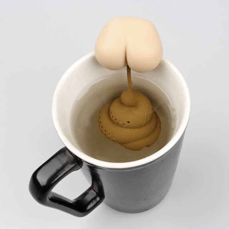 Gross Poop-Shaped Tea Infuser