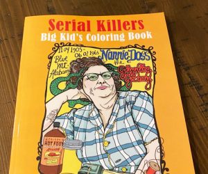 Serial Killers Colouring Book
