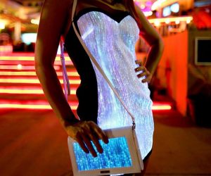 Fiber Optic Sexy Light-Up Dress