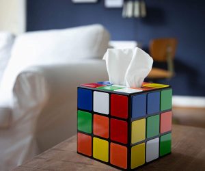 Magic Cube Tissue Box