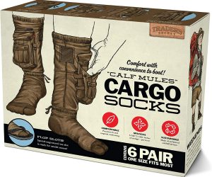 Cargo Socks Gag Gift Box