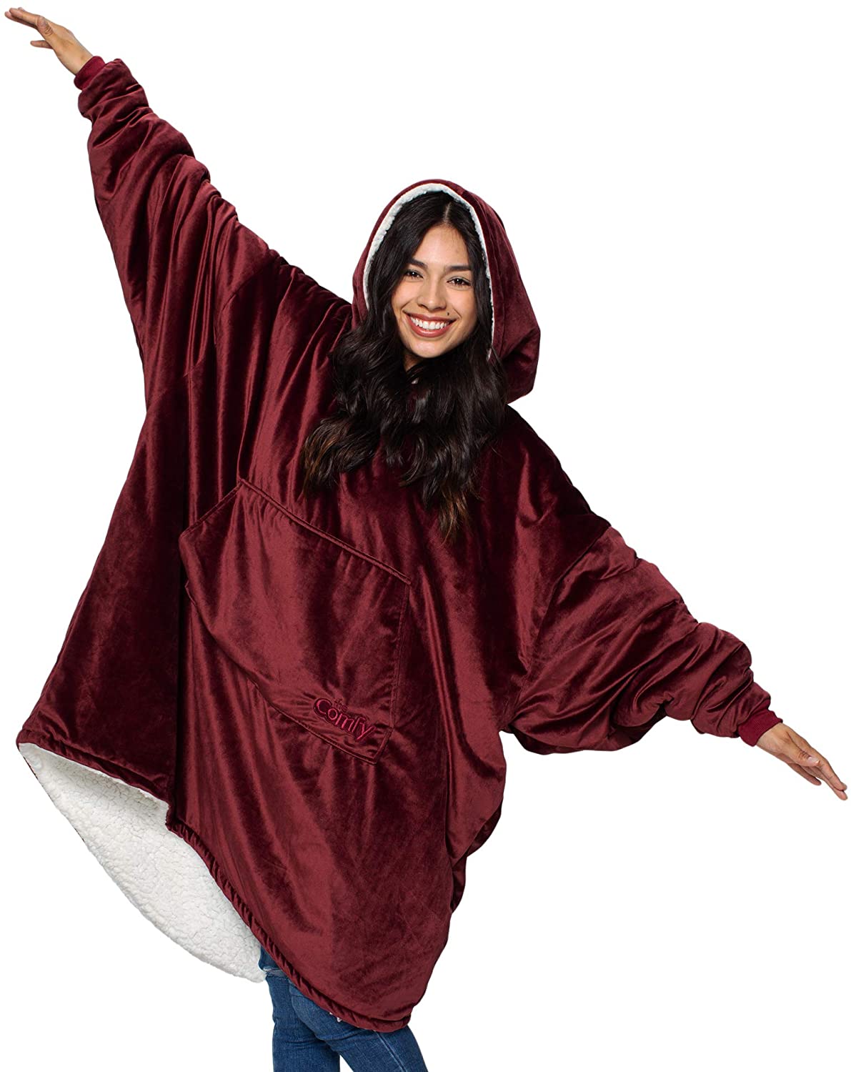 Oversized Sherpa Wearable Blanket