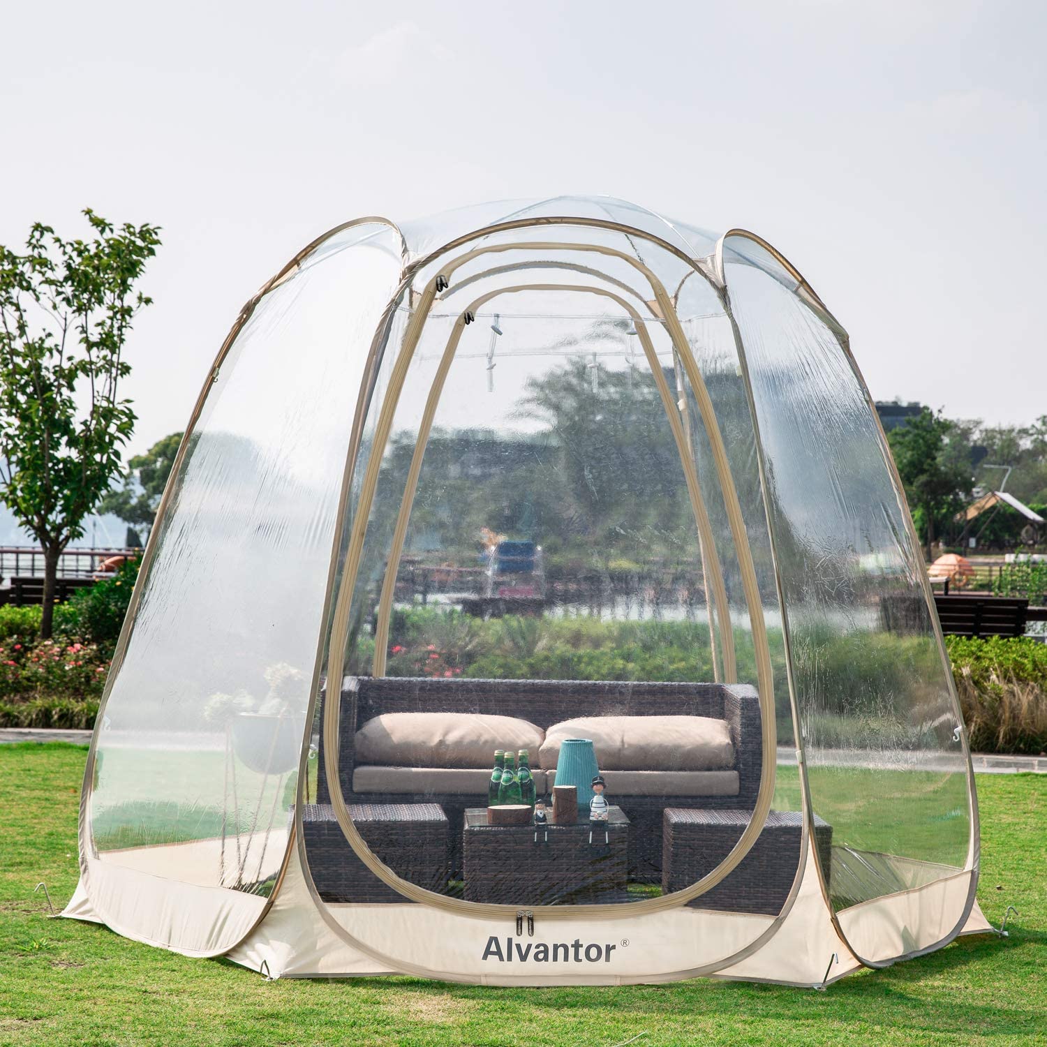 Transparent Oversized Camping Tent
