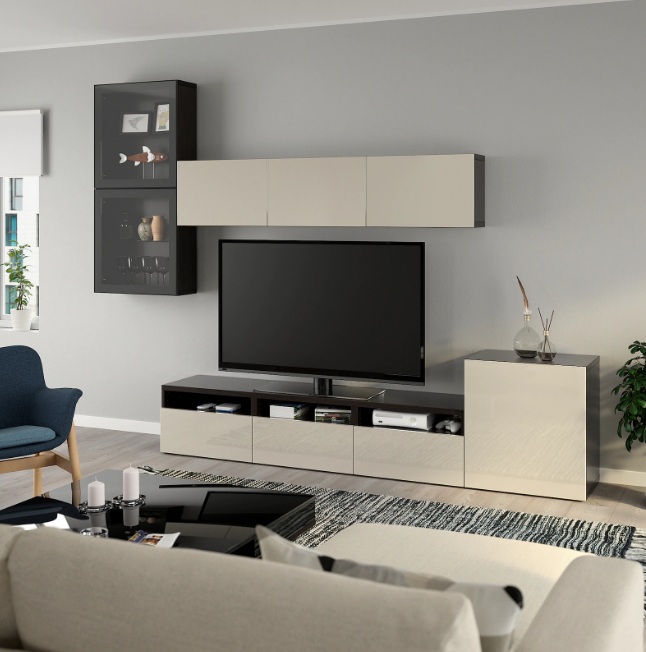 Ikea Besta TV Storage Combination
