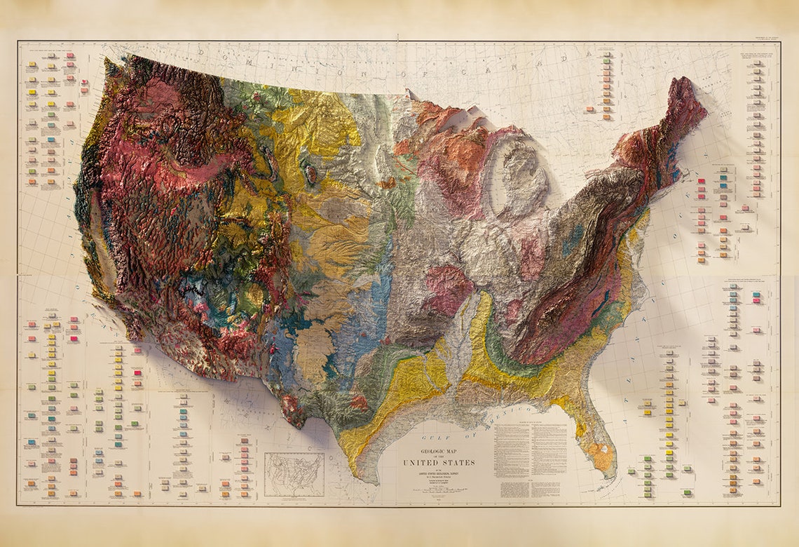 The United States Geological Map