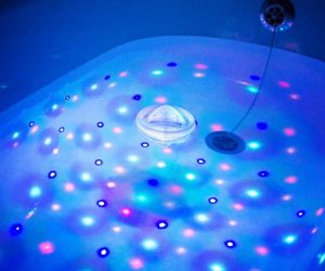 Underwater Disco Light Show