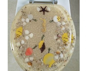 Sea Treasure Decorative Toilet Seat