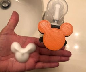 Mickey Mouse Shaped Foam Dispenser