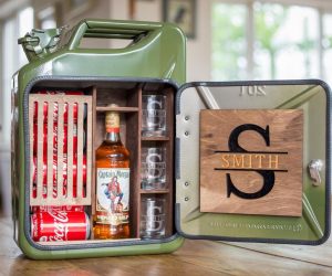 Personalized Jerry Can Mini Bar
