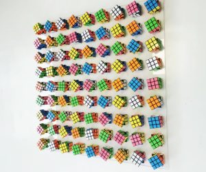 Unique Rubiks Cube Wall Art