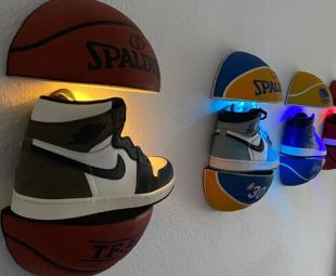 LED Basketball Shelf
